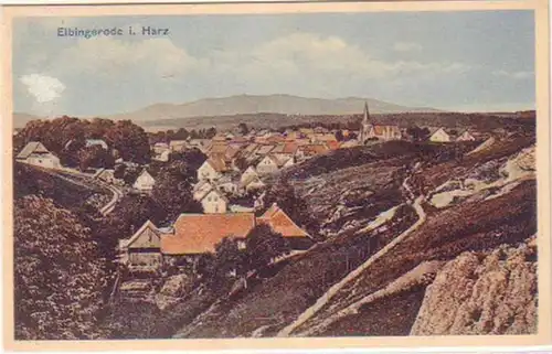 18269 Feldpost Ak Elbingerode dans la résine 1915