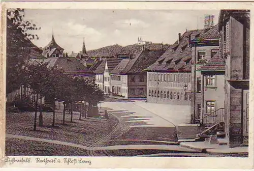 18260 Ak Lichtenfels Hôtel de ville et château de Banz 1940