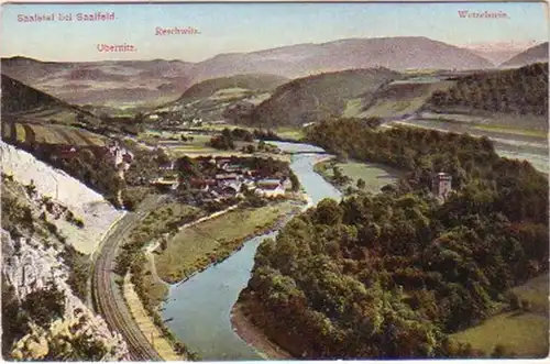 18242 Ak Saaletal près de Saalfeld Obenitz, etc. vers 1910