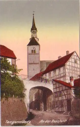 18211 Ak Tangermünde an der Rossfurt um 1910