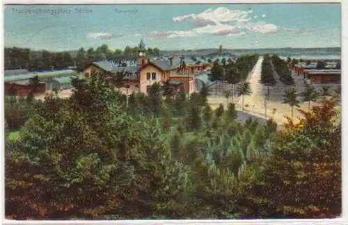 18205 Ak Place d'entraînement militaire Senne Panorama 1907