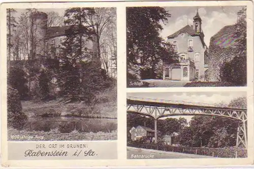 18188 Mehrbild Ak Rabenstein in Sachsen 1939