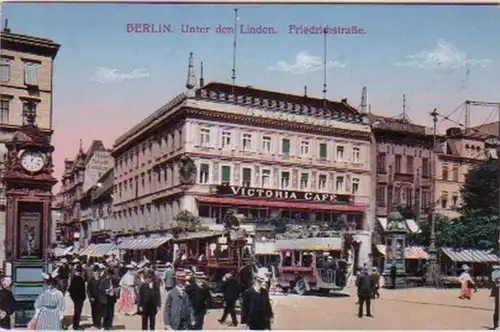 18165 Ak Berlin Parmi les tilleuls Victoria Café vers 1910