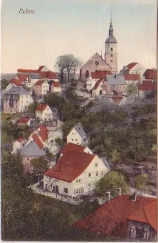 18155 Ak Dohna in Sachsen Totalansicht 1915