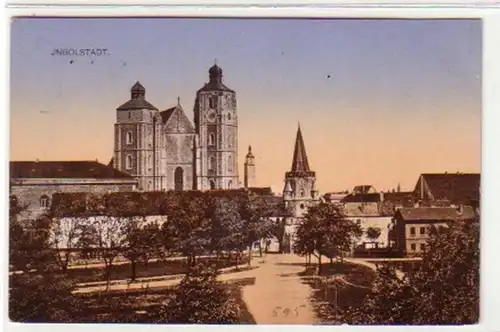 18152 Feldpost Ak Ingolstadt Vue de la ville 1916