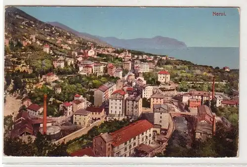 18133 Ak Nervi Gênes Italie Vue totale vers 1910