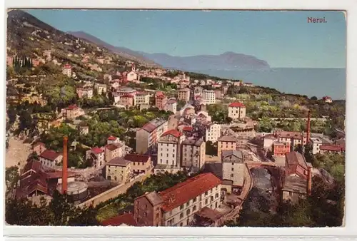 18133 Ak Nervi Genua Italien Totalansicht um 1910