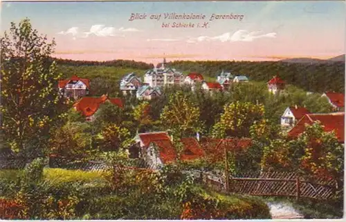 18107 Ak Blick auf Villenkolonie am Barenberg um 1920