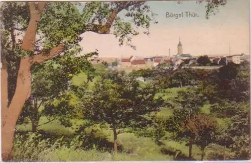 18098 Ak Bürgel in Thuringen Vue totale 1910