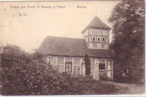 18093 Ak Salutation de Ferch chez Werder an der Havel 1908