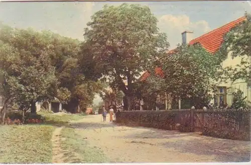 18085 Ak Ferch à l'entrée du village vers 1929
