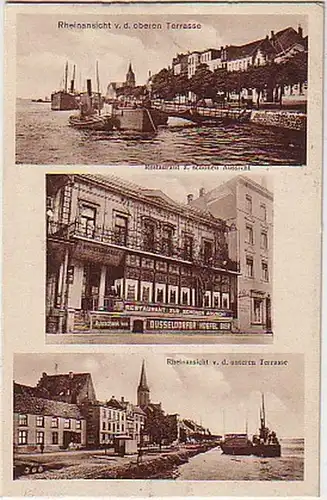 18038 Multi-image Ak Emmerich am Rhein Restaurant vers 1930