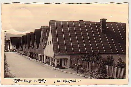 18036 Ak Schömburg en Silésie "12 Apôtres" 1937
