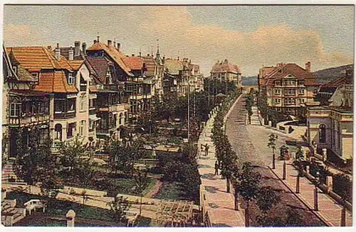 17990 Ak Bad Salzuflen Parkstrasse vers 1920