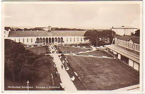 17975 Ak Nordseebad Norderney Wellenbad 1934