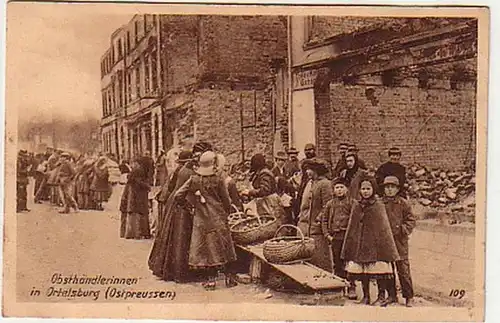 17968 Ak Concessionnaires de fruits à Ortelsburg Ostpr. 1916