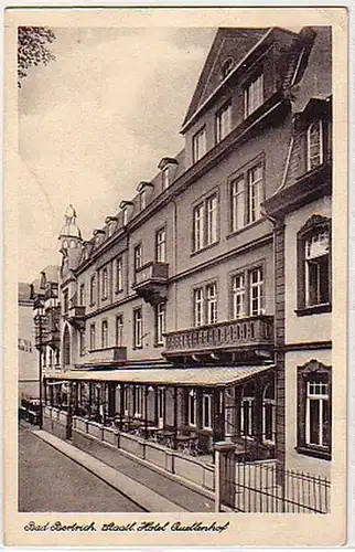 17952 Ak Bad Berthich Stattel. Hotel Quellenenhof 1941