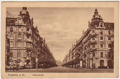 17932 Ak Frankfurt am Main Kaiserstrasse vers 1930