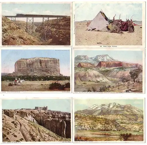 17857/6 Ak New Mexique, Arizona Indiens, etc. vers 1910