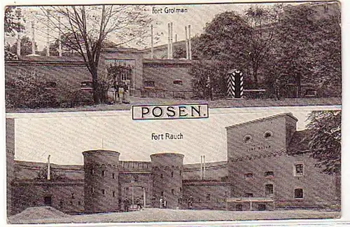 17855 Mehrbild Ak Fort Grolman und Fort Rauch um 1920