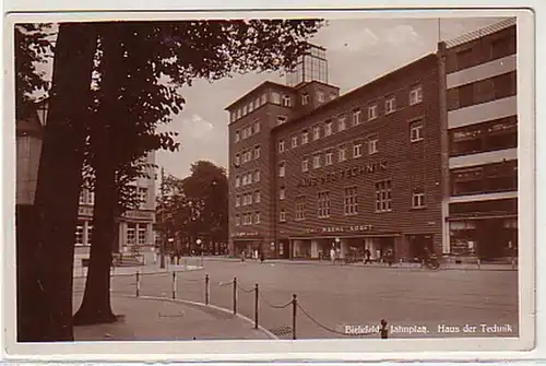 17840 Ak Bielefeld Jahnplatz Maison de la technologie vers 1940
