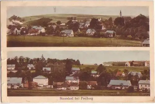 17841 Multiages Ak Naundorf bei Freiberg 1930