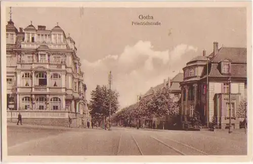 17804 Ak Gotha Thuringe Friedrichstrasse 1942