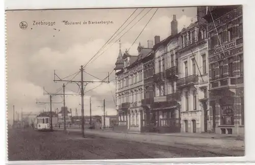 17803 Ak Zeebrugge Boulevard de Blankenberghe um 1910