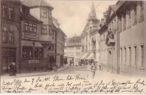 17762 Ak Gotha Brühl Restaurant Königssaal 1902