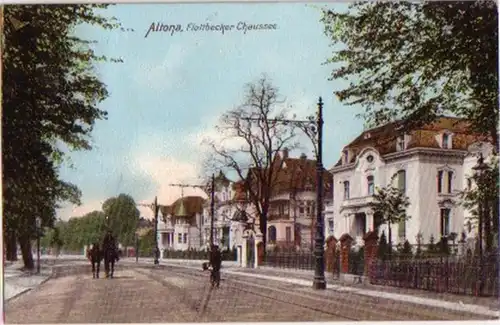 17740 Ak Altona Flottbecker Chaussee 1912