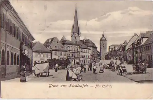 17739 Ak Salutation en Felse marché 1914