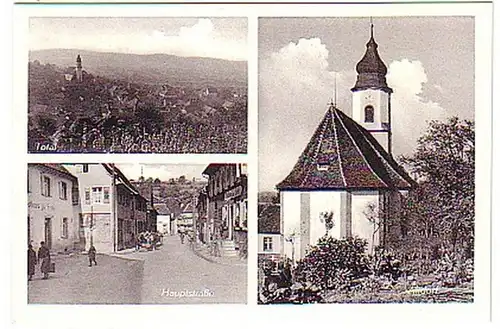 17727 Ak Altdorf (Baden) Hauptstrasse um 1950