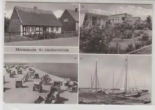 17718 Mehrbild Ak Mönkebude Kreis Ueckermünde 1986