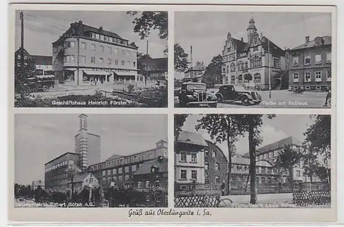 17708 Mehrbild Ak Gruß aus Oberlungwitz in Sa. um 1940