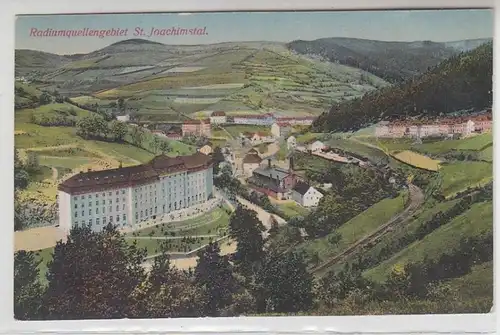 17682 Ak Radiumquellengebiet St. Joachimstal in Böhmen 1912