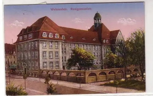 17663 Ak Weissenfels Realgymnasium 1937