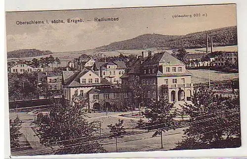 17650 Ak Oberschlema im Erzgebirge Radiumbad um 1920