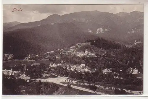 17625 Ak Sinaia grande Walachei Roumanie Vue totale vers 1915