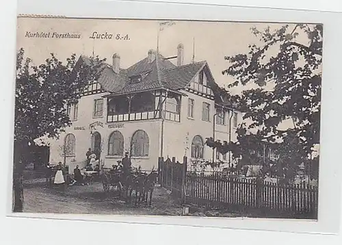 17624 Ak Lucka S.-A. Kurhotel Forsthaus 1906