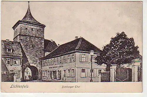 17578 Ak Lichtenfels Bamberger Thor um 1910
