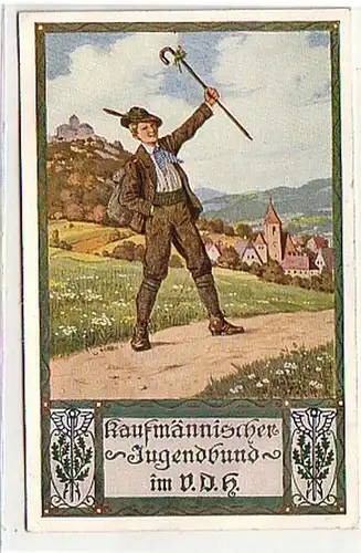 17540 Ak Kaufmännischer Jugendbund im V.D.H. um 1920