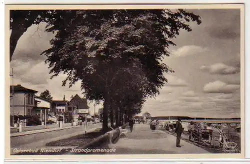 17453 Ak Mer Baltiquebad Niendorf Strandpromenade 1942