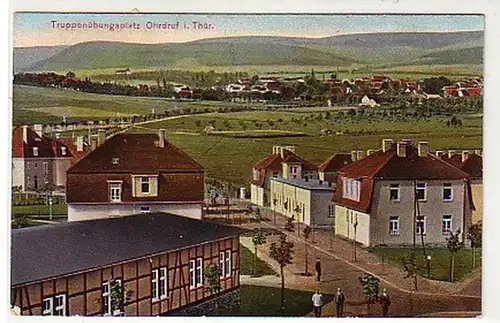 17448 Ak Truppenübungsplatz Ohrdruf in Thür. um 1910