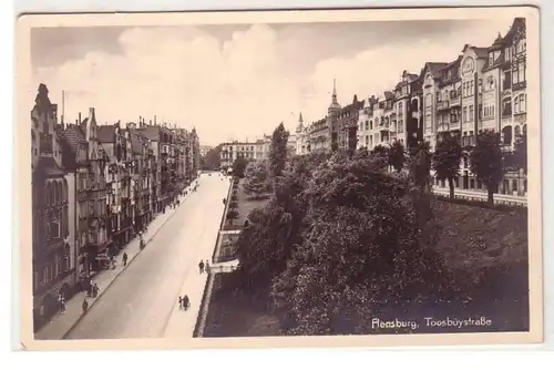 17444 Ak Flensburg Toosbüystrasse um 1930