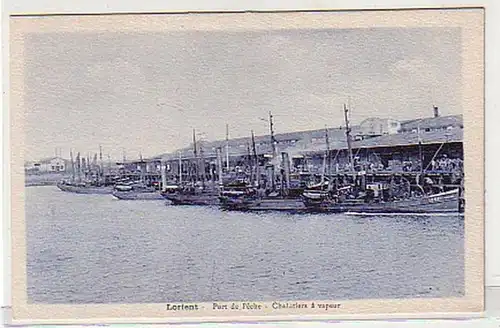 17425 Ak Lorient Port de Peche Chalutiers a Vapeur 1920