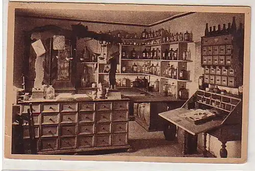 17416 Ak Rudolstadt Apthèque de laboratoire vers 1950