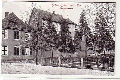 17415 Ak Hildburghausen in Thür. Kriegerdenkmal um 1910