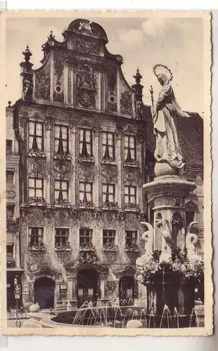 17389 Ak Landsberg am Lech Rathaus 1942