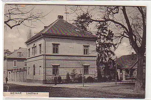 17382 Ak Weimar Liszthaus vers 1920