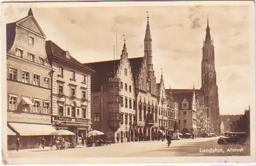 17375 Ak Landshut vieille ville grand magasin etc. 1936